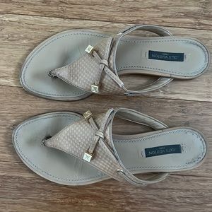 LV original sandals size 37 still has a lot life in it, require small repair
